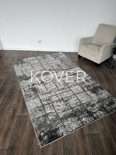Низьковорсовий килим Zylora, 80x150, бордовий А315 фото
