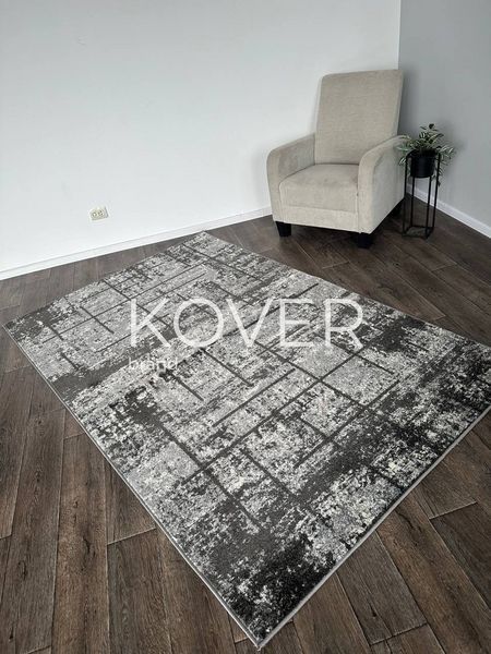 Низьковорсовий килим Zylora, 80x150, бордовий А315 фото