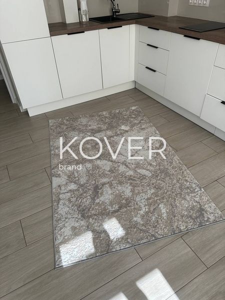 Низьковорсовий килим Torez, бежевий, 80х150 А400 фото