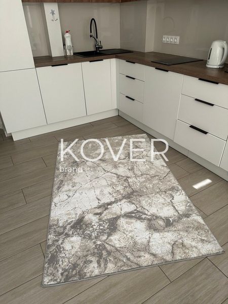 Низьковорсовий килим Torez, бежевий, 80х150 А400 фото