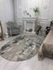 Низьковорсовий килим Chenille, коричневий, 80х150 А16 фото 4