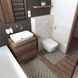 Набір килимів для ванної кімнати та туалету &laquo;Comfort&raquo; 60х100 та 60х50 A10096 фото 1