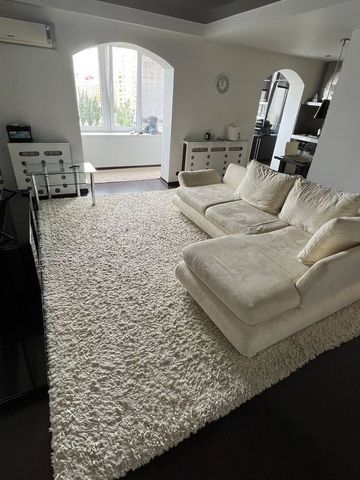 Високоворсовий килим Glowstone, молочний, 80х150 А35 фото