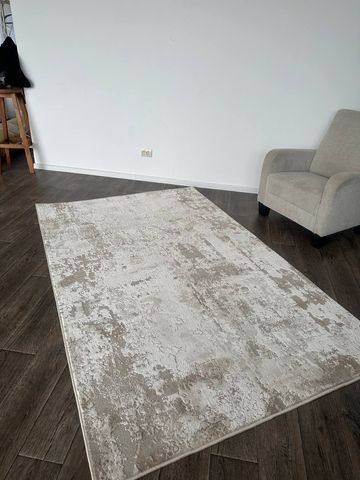 Низьковорсовий килим Swellar, тілесний, 80x150 А58 фото