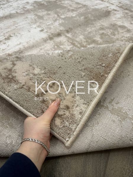 Низьковорсовий килим Swellar, тілесний, 80x150 А58 фото