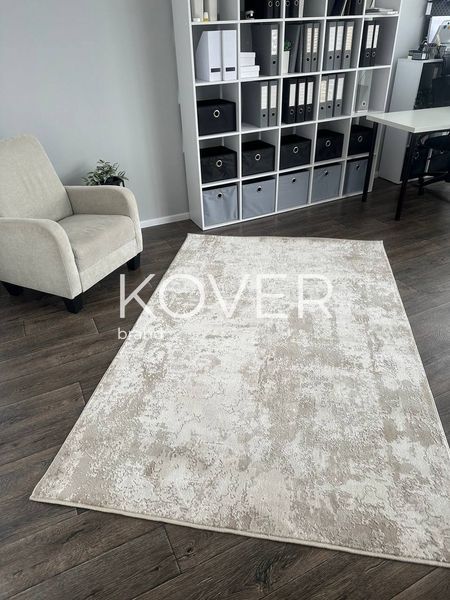 Низьковорсовий килим Swellar, тілесний, 80x150 А58 фото
