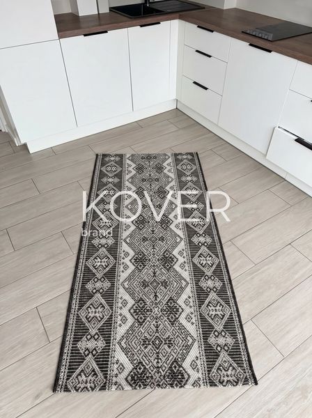 Безворсовий килим Dream Lines 80х150, різнокольоровий А624 фото