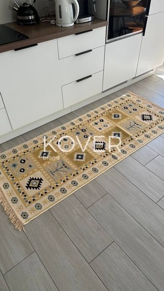 Бавовняний килим Gross з двостороннім малюнком, 60х90 А375 фото
