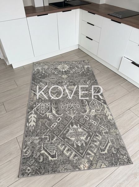 Безворсовий килим Quiet Comfort 80х150, різнокольоровий А620 фото