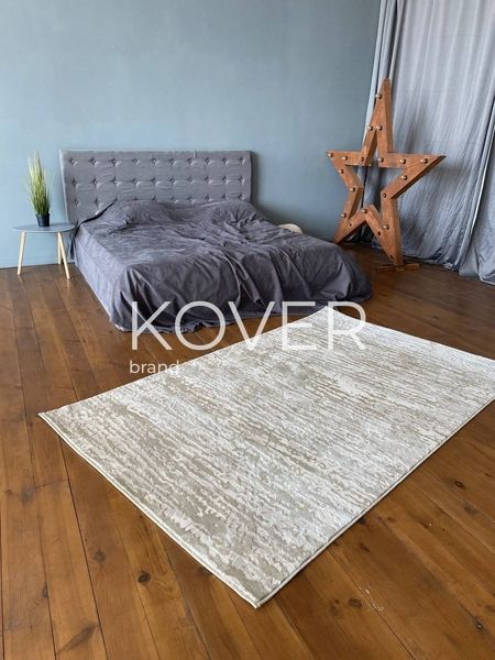 Низьковорсовий килим Dawnal, 80x150, бежевий А101 фото