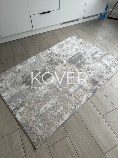 Низьковорсовий килим Foxy, сірий, 80х150 А401 фото